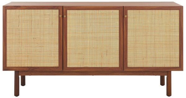 Safavieh Aino 3 Door Sideboard / Media Stand Walnut MED9618A