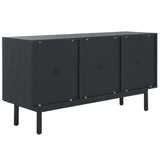 Safavieh Aino 3 Door Sideboard / Media Stand Black 53.6" x 19.3" x 29.6"