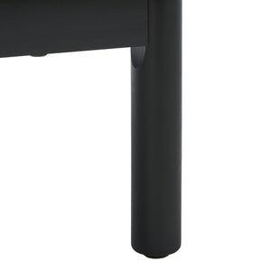 Safavieh Aino 3 Door Sideboard / Media Stand Black 53.6" x 19.3" x 29.6"