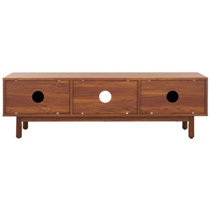 Safavieh Aino 2 Door Media Stand Walnut MED9619A