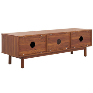 Safavieh Aino 2 Door Media Stand Walnut MED9619A
