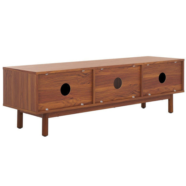 Safavieh Aino 2 Door Media Stand Walnut MED9619A