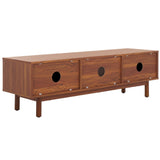 Safavieh Aino 2 Door Media Stand Walnut MED9619A