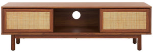 Safavieh Aino 2 Door Media Stand Walnut MED9619A