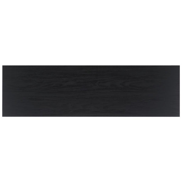 Safavieh Aino 2 Door Media Stand Black 53.2" x 15.4" x 16"