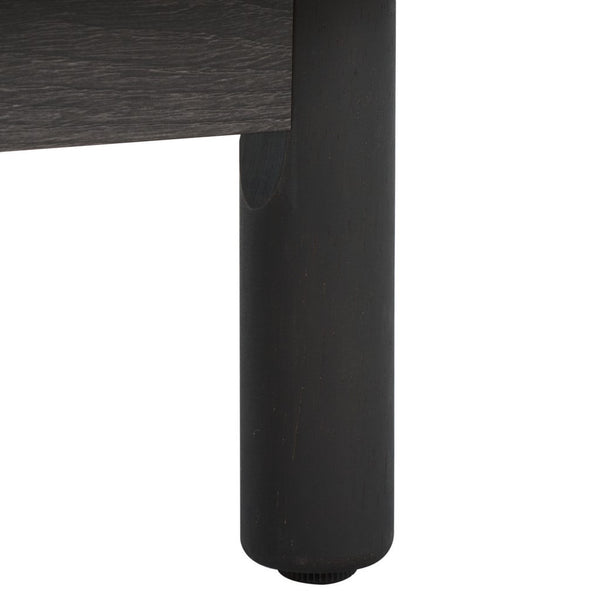 Safavieh Aino 2 Door Media Stand Distressed Black MED9619E