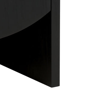 Safavieh Narine 4 Door 2 Shelf Sideboard/Media Stand Black 60.7" x 17.7" x 32.2"