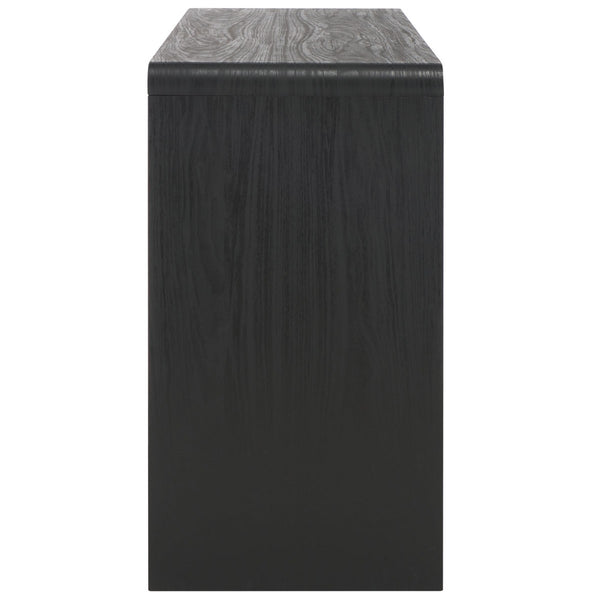 Safavieh Narine 4 Door 2 Shelf Sideboard/Media Stand Black 60.7" x 17.7" x 32.2"