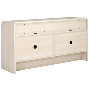 Safavieh Narine 4 Door 2 Shelf Sideboard/Media Stand White MED9620C-2BX