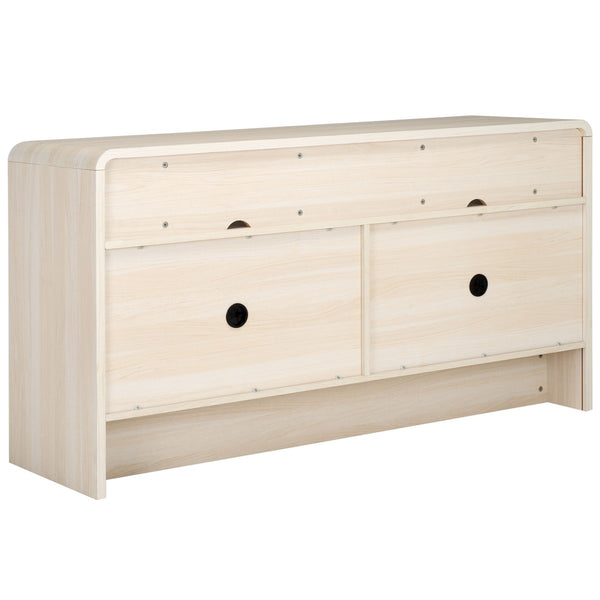 Safavieh Narine 4 Door 2 Shelf Sideboard/Media Stand White MED9620C-2BX