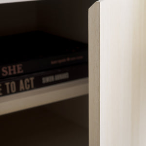 Safavieh Narine 4 Door 2 Shelf Sideboard/Media Stand White MED9620C-2BX