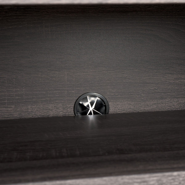 Safavieh Narine 4 Door 2 Shelf Sideboard/Media Stand Distressed Black MED9620E-2BX