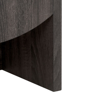 Safavieh Narine 4 Door 2 Shelf Sideboard/Media Stand Distressed Black MED9620E-2BX