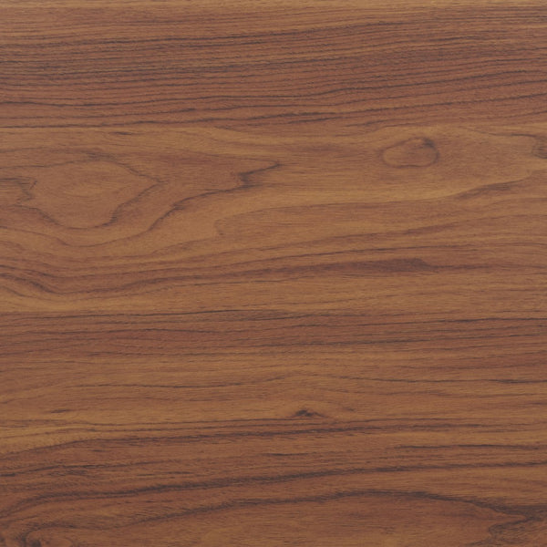 Safavieh Lylia 2 Drawer 2 Shelf Media Stand Walnut / Black Legs / Black Handle MED9622A