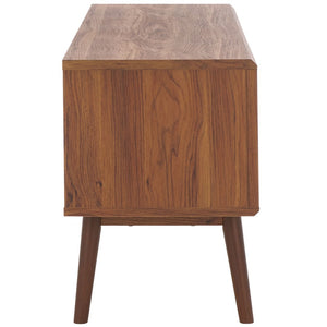 Safavieh Aphra 2 Door 2 Shelf Media Stand Walnut MED9624A