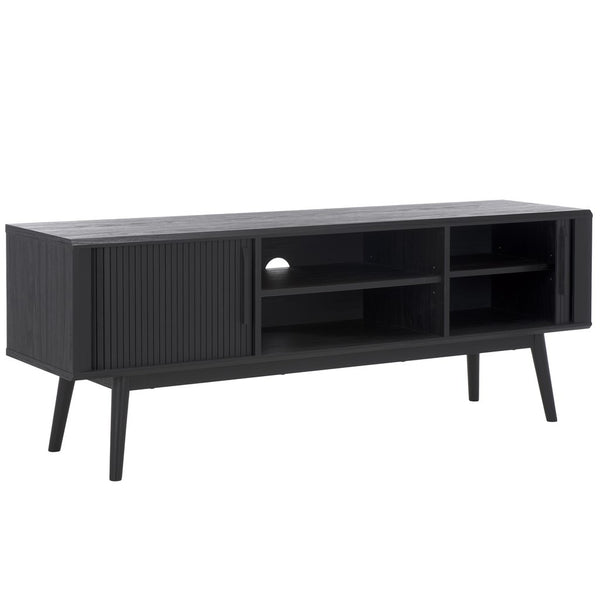 Safavieh Aphra 2 Door 2 Shelf Media Stand Black MED9624B