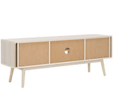 Safavieh Aphra 2 Door 2 Shelf Media Stand White MED9624C