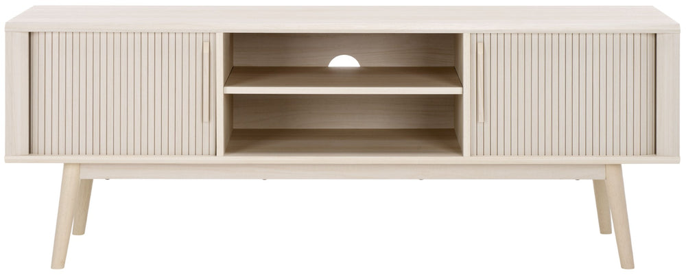 Safavieh Aphra Mid-Century Modern 2-Door Media Stand With Adjustable Shelves & Cable Management For Tvs MED9624C