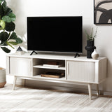 Safavieh Aphra 2 Door 2 Shelf Media Stand White MED9624C