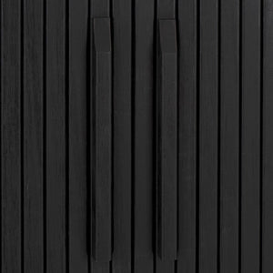 Safavieh Aphra 2 Door 3 Drawer Media Stand Black  MED9625B-2BX