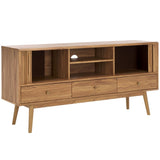 Safavieh Aphra 2 Door 3 Drawer Media Stand Oak MED9625D-2BX