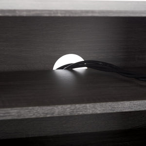 Safavieh Aphra 2 Door 3 Drawer Media Stand Distressed Black  MED9625E-2BX