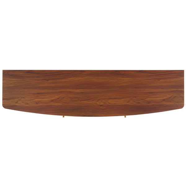 Safavieh Cielle 2 Door Media Stand Walnut / Natural 59.7" x 15.4" x 21"