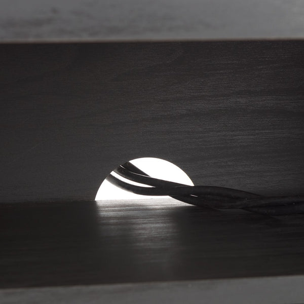 Safavieh Cielle 2 Door Media Stand Black / Natural 59.7" x 15.4" x 21"