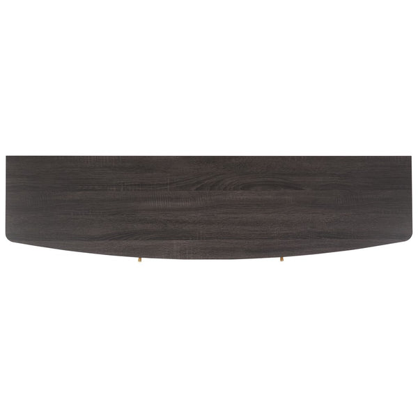 Safavieh Cielle 2 Door Media Stand Distressed Black / Natural 59.7" x 15.4" x 21"