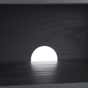 Safavieh Evane 2 Door Media Stand Black / Natural 59.1" x 15.6" x 21.7"