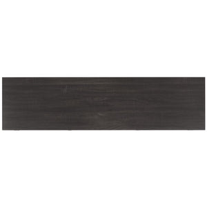 Safavieh Evane 2 Door Media Stand Distressed Black / Natural 59.1" x 15.6" x 21.7"