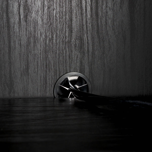 Safavieh Piran 2 Door 3 Drawer Sideboard/Media  Black / Gold 55.2" x 18.6" x 31.7"