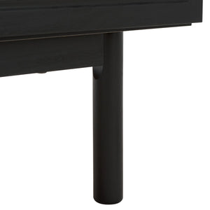 Safavieh Piran 2 Door 3 Drawer Sideboard/Media  Black / Gold 55.2" x 18.6" x 31.7"