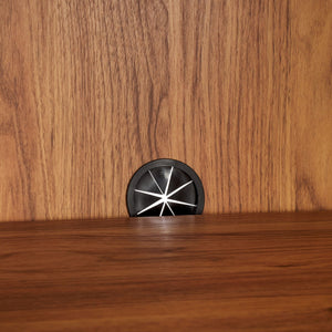 Safavieh Piran 2 Door 3 Drawer Sideboard/Media  Oak / Gold 55.2" x 18.6" x 31.7"