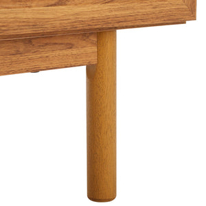 Safavieh Piran 2 Door 3 Drawer Sideboard/Media  Oak / Gold 55.2" x 18.6" x 31.7"