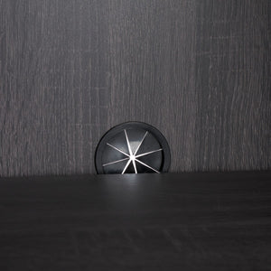 Safavieh Piran 2 Door 3 Drawer Sideboard/Media  Distressed Black / Gold 55.2" x 18.6" x 31.7"