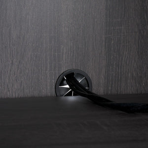 Safavieh Piran 2 Door 3 Drawer Sideboard/Media  Distressed Black / Gold 55.2" x 18.6" x 31.7"