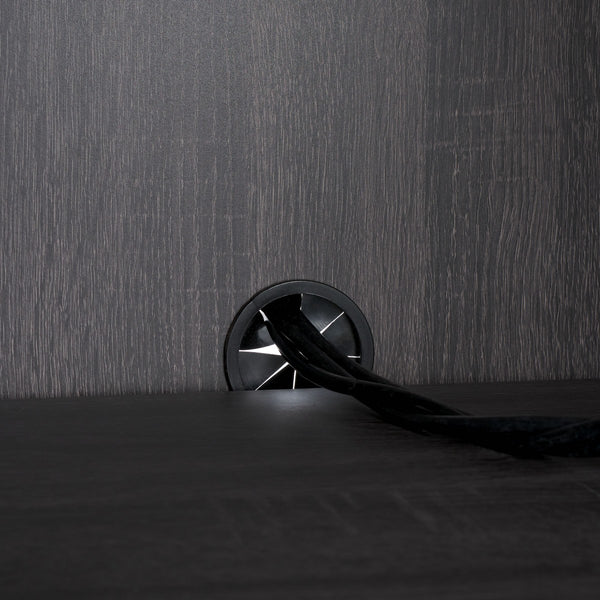 Safavieh Piran 2 Door 3 Drawer Sideboard/Media  Distressed Black / Gold 55.2" x 18.6" x 31.7"