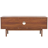 Safavieh Aricia Small 2 Door Media Stand Walnut 46.9" x 15.4" x 19.9"