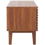 Safavieh Aricia Small 2 Door Media Stand Walnut 46.9" x 15.4" x 19.9"