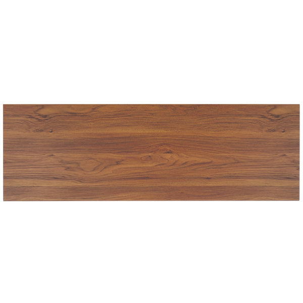 Safavieh Aricia Small 2 Door Media Stand Walnut 46.9" x 15.4" x 19.9"