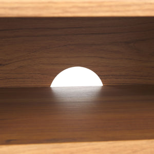 Safavieh Aricia Small 2 Door Media Stand Oak 46.9" x 15.4" x 19.9"