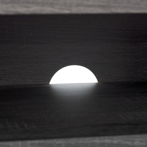 Safavieh Aricia Small 2 Door Media Stand Distressed Black 46.9" x 15.4" x 19.9"