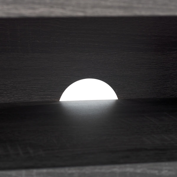 Safavieh Aricia Small 2 Door Media Stand Distressed Black 46.9" x 15.4" x 19.9"