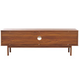 Safavieh Aricia Large 2 Door Media Stand Walnut 59" x 15.4" x 19.9"