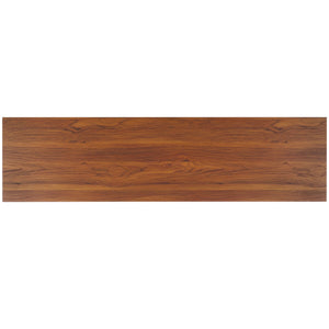 Safavieh Aricia Large 2 Door Media Stand Walnut 59" x 15.4" x 19.9"