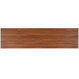 Safavieh Aricia Large 2 Door Media Stand Walnut 59" x 15.4" x 19.9"