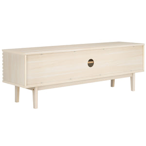 Safavieh Aricia Large 2 Door Media Stand White 59" x 15.4" x 19.9"