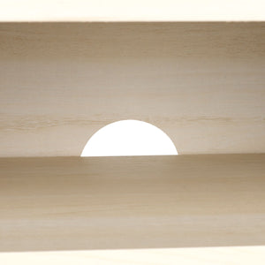 Safavieh Aricia Large 2 Door Media Stand White 59" x 15.4" x 19.9"