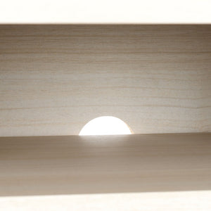 Safavieh Tealla 2 Tambour & 1 Glass Lift Door Media Stand Bleached White / Gold MED9635C